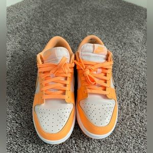 Nike Dunk low neon orange